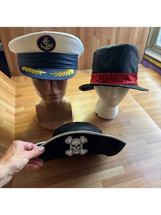 Melissa & Doug Other - Melissa and Doug and more costume hat, bundle sailor ship captain pirate